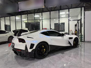 DRY CARBON BODY KIT for FERRARI 812 SUPERFAST GTS 2017 - 2023 FORZA PERFORMANCE custom fit Mansory Style

Set includes:
Front Lip
Front Bumper Assembly
Hood Bonnet
Front Fenders
Side Skirts
Rear Spoiler Wing
Rear Bumper Assembly
Rear Diffuser

Material: Dry Carbon

NOTE: Professional installation is required.
