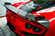 DRY CARBON BODY KIT for FERRARI F8 2019 - 2022
Set includes:

Front Lip
Front Bumper Vents
Front Bumper Canards
Hood Bonnet
Side Skirts
Rear Spoiler
Rear Diffuser
Material: Dry Carbon

NOTE: Professional installation is required.