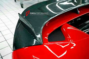 DRY CARBON BODY KIT for FERRARI F8 2019 - 2022
Set includes:

Front Lip
Front Bumper Vents
Front Bumper Canards
Hood Bonnet
Side Skirts
Rear Spoiler
Rear Diffuser
Material: Dry Carbon

NOTE: Professional installation is required.