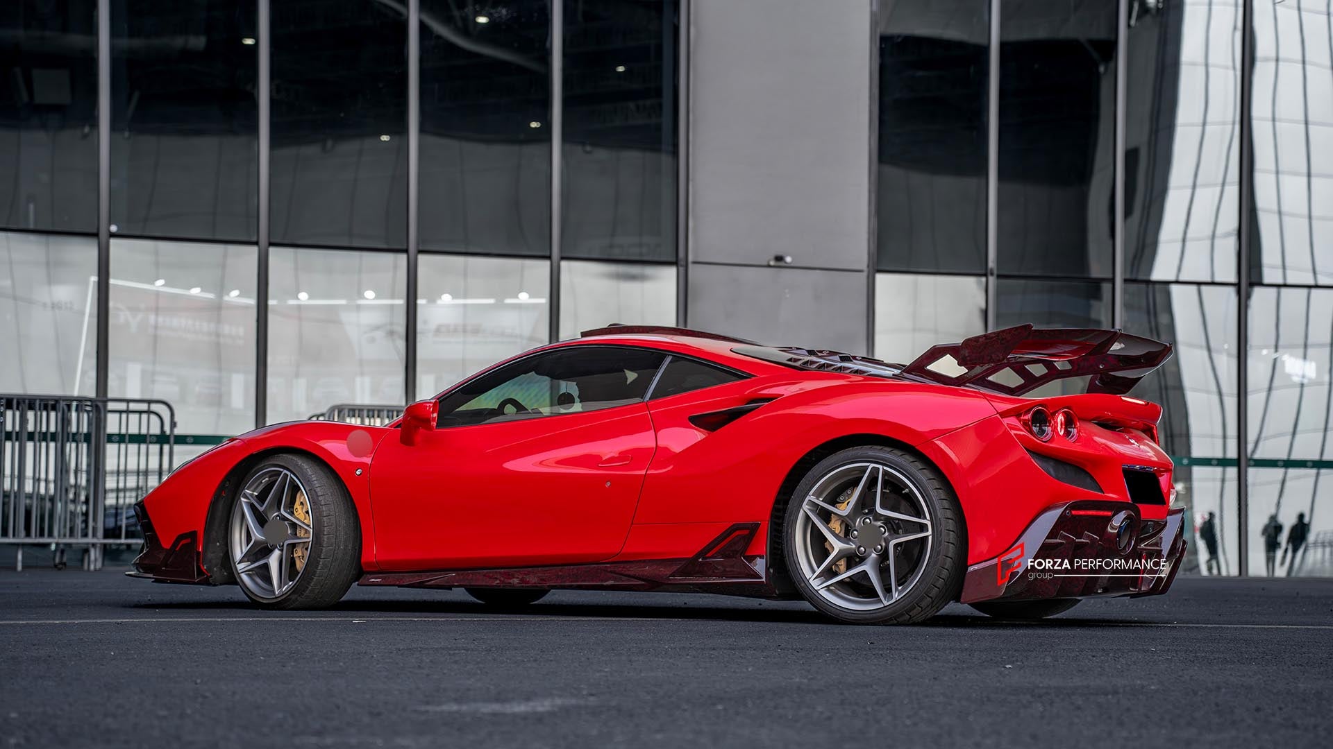 DRY CARBON BODY KIT for FERRARI F8 Spider 2020+ Forza Performance custom fit CMST design style 