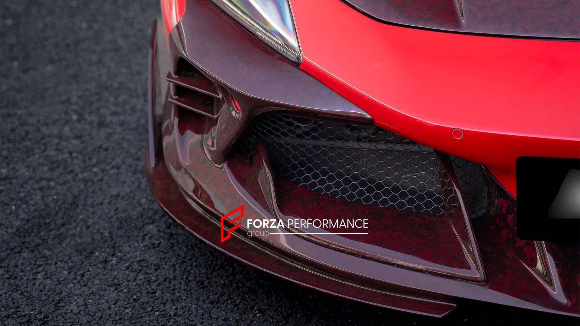 DRY CARBON BODY KIT for FERRARI F8 Spider 2020+ Forza Performance custom fit CMST design style 