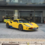 DRY CARBON BODY KIT for FERRARI F8 TRIBUTO SPIDER 2019 - 2023 FORZA PERFORMANCE custom fit OEM Style

Set includes:
Front Lip
Front Bumper Canards
Hood Bonnet Air Vents
Side Skirts
Ducktail Spoiler
Engine Bay Trim Covers
Rear Diffuser

Material: Dry Carbon

NOTE: Professional installation is required.