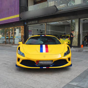 DRY CARBON BODY KIT for FERRARI F8 TRIBUTO SPIDER 2019 - 2023 FORZA PERFORMANCE custom fit OEM Style

Set includes:
Front Lip
Front Bumper Canards
Hood Bonnet Air Vents
Side Skirts
Ducktail Spoiler
Engine Bay Trim Covers
Rear Diffuser

Material: Dry Carbon

NOTE: Professional installation is required.