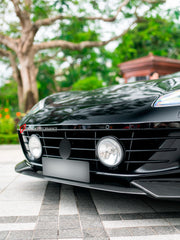 DRY CARBON BODY KIT for FERRARI GTC4 LUSSO 2016 - 2020

Set includes:

Front Lip
Front Strut
Front Fenders Air Vent Trims
Side Skirts
Roof Spoiler
Rear Spoiler
Rear Diffuser Add-Ons

Material: Dry Carbon Fiber

NOTE: Professional installation is required.

Contact us for pricing