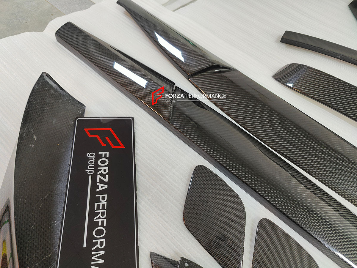 DRY CARBON BODY KIT for FERRARI GTC4 LUSSO 2016 - 2020

Set includes:

Front Lip
Front Strut
Front Fenders Air Vent Trims
Side Skirts
Roof Spoiler
Rear Spoiler
Rear Diffuser Add-Ons

Material: Dry Carbon Fiber

NOTE: Professional installation is required.

Contact us for pricing