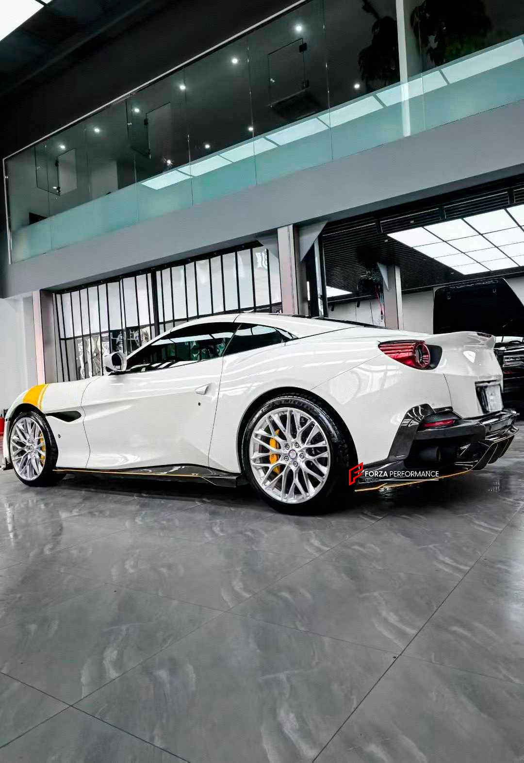 DRY CARBON FIBER BODY KIT for FERRARI PORTOFINO 2017 - 2021

Set includes:

Front Lip

Front Bumper Trims
Hood Air Vents Cover
Front Fender Trims
Side Skirts

Rear Bumper Trims
Rear Diffuser


Material: Dry Carbon

NOTE: Professional installation is required

Why “Contact Us for Pricing”?

We don’t display fixed prices because our goal is to offer you the most competitive deal possible. Product costs often decrease over time, and by requesting a quote, you’ll receive our most up-to-date price on market.

Pa