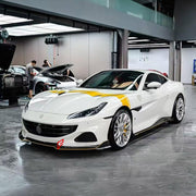 DRY CARBON BODY KIT for FERRARI PORTOFINO M 2020 - 2023 FORZA PERFORMANCE custom fit Mansory Style

Set includes:
Front Lip
Side Skirts
Rear Diffuser

Material: Dry Carbon

NOTE: Professional installation is required.