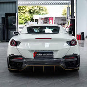 DRY CARBON BODY KIT for FERRARI PORTOFINO M 2020 - 2023 FORZA PERFORMANCE custom fit Mansory Style

Set includes:
Front Lip
Side Skirts
Rear Diffuser

Material: Dry Carbon

NOTE: Professional installation is required.