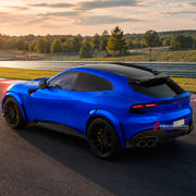 DRY CARBON BODY KIT for FERRARI PUROSANGUE 2023+ FORZA PERFORMANCE custom fit Novitec Style
Set includes:

Front Lip
Front Bumper
Hood Bonnet
Front Fender Flares
Side Mirror Covers
Side Skirts
Rear Fender Flares
Roof Spoiler
Ducktail Spoiler
Rear Diffuser
Material: Dry Carbon

NOTE: Professional installation is required.