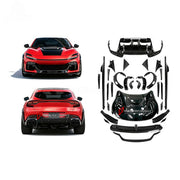 DRY CARBON BODY KIT for FERRARI PUROSANGUE 2023+ FORZA PERFORMANCE custom fit Novitec Style
Set includes:

Front Lip
Front Bumper
Hood Bonnet
Front Fender Flares
Side Mirror Covers
Side Skirts
Rear Fender Flares
Roof Spoiler
Ducktail Spoiler
Rear Diffuser
Material: Dry Carbon

NOTE: Professional installation is required.