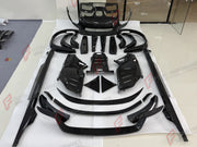 DRY CARBON BODY KIT for FERRARI PUROSANGUE 2023+ FORZA PERFORMANCE custom fit Novitec Style
Set includes:

Front Lip
Front Bumper
Hood Bonnet
Engine Cover
Front Fender Flares
Side Mirror Covers
Side Skirts
Rear Fender Flares
Roof Spoiler
Ducktail Spoiler
Rear Diffuser
Material: Dry Carbon

NOTE: Professional installation is required.