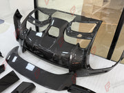 DRY CARBON BODY KIT for FERRARI PUROSANGUE 2023+ FORZA PERFORMANCE custom fit Novitec Style
Set includes:

Front Lip
Front Bumper
Hood Bonnet
Engine Cover
Front Fender Flares
Side Mirror Covers
Side Skirts
Rear Fender Flares
Roof Spoiler
Ducktail Spoiler
Rear Diffuser
Material: Dry Carbon

NOTE: Professional installation is required.