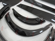 DRY CARBON BODY KIT for FERRARI PUROSANGUE 2023+ FORZA PERFORMANCE custom fit Novitec Style
Set includes:

Front Lip
Front Bumper
Hood Bonnet
Engine Cover
Front Fender Flares
Side Mirror Covers
Side Skirts
Rear Fender Flares
Roof Spoiler
Ducktail Spoiler
Rear Diffuser
Material: Dry Carbon

NOTE: Professional installation is required.
