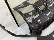 DRY CARBON BODY KIT for FERRARI PUROSANGUE 2023+ FORZA PERFORMANCE custom fit Novitec Style
Set includes:

Front Lip
Front Bumper
Hood Bonnet
Engine Cover
Front Fender Flares
Side Mirror Covers
Side Skirts
Rear Fender Flares
Roof Spoiler
Ducktail Spoiler
Rear Diffuser
Material: Dry Carbon

NOTE: Professional installation is required.