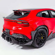 DRY CARBON BODY KIT for FERRARI PUROSANGUE 2023+ FORZA PERFORMANCE custom fit Venuum Style

Set includes:
Front Lip
Front Bumper Air Vent Covers
Hood Bonnet
Fender Flares
Side Skirts
Roof Spoiler
Ducktail Spoiler
Rear Diffuser

Material: Dry Carbon

NOTE: Professional installation is required.