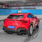 DRY CARBON BODY KIT for FERRARI PUROSANGUE 2023+ FORZA PERFORMANCE custom fit OEM Style

Set includes:
Front Lip
Fender Flares
Side Skirts
Rear Diffuser

Material: Dry Carbon

NOTE: Professional installation is required.