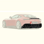 DRY CARBON BODY KIT for FERRARI ROMA 2020+ FORZA PERFORMANCE custom fit OEM Style

Set includes:
Front Lip
Front Grille
Hood Bonnet
Side Skirts
Ducktail Spoiler
Rear Diffuser

Material: Dry Carbon

NOTE: Professional installation is required.