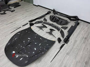 DRY CARBON BODY KIT for FERRARI ROMA 2020 - 2025 FORZA PERFORMANCE custom fit Mansory Style

Set includes:
Front Lip
Front Bumper Assembly
Hood Bonnet
Side Fender Vents
Side Mirror Covers
Side Skirts
Ducktail Spoiler
Rear Bumper Assembly
Rear Diffuser

Material: Dry Carbon

NOTE: Professional installation is required.