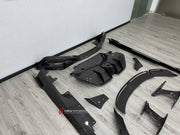 DRY CARBON BODY KIT for FERRARI ROMA 2020 - 2025 FORZA PERFORMANCE custom fit Mansory Style

Set includes:
Front Lip
Front Bumper Assembly
Hood Bonnet
Side Fender Vents
Side Mirror Covers
Side Skirts
Ducktail Spoiler
Rear Bumper Assembly
Rear Diffuser

Material: Dry Carbon

NOTE: Professional installation is required.