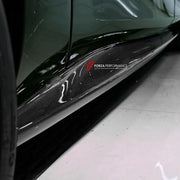 DRY CARBON BODY KIT for FERRARI ROMA 2020+ FORZA PERFORMANCE custom fit OEM Style

Set includes:
Front Lip
Front Grille
Hood Bonnet
Side Skirts
Ducktail Spoiler
Rear Diffuser

Material: Dry Carbon

NOTE: Professional installation is required.