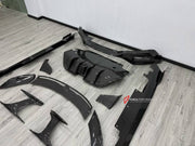 DRY CARBON BODY KIT for FERRARI ROMA 2020 - 2025 FORZA PERFORMANCE custom fit Mansory Style

Set includes:
Front Lip
Front Bumper Assembly
Hood Bonnet
Side Fender Vents
Side Mirror Covers
Side Skirts
Ducktail Spoiler
Rear Bumper Assembly
Rear Diffuser

Material: Dry Carbon

NOTE: Professional installation is required.