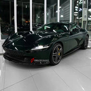 DRY CARBON BODY KIT for FERRARI ROMA 2020+ FORZA PERFORMANCE custom fit OEM Style

Set includes:
Front Lip
Side Skirts
Ducktail Spoiler
Rear Diffuser

Material: Dry Carbon

NOTE: Professional installation is required.