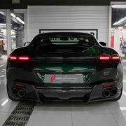 DRY CARBON BODY KIT for FERRARI ROMA 2020+ FORZA PERFORMANCE custom fit OEM Style

Set includes:
Front Lip
Side Skirts
Ducktail Spoiler
Rear Diffuser

Material: Dry Carbon

NOTE: Professional installation is required.