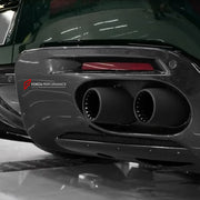 DRY CARBON BODY KIT for FERRARI ROMA 2020+ FORZA PERFORMANCE custom fit OEM Style

Set includes:
Front Lip
Side Skirts
Ducktail Spoiler
Rear Diffuser

Material: Dry Carbon

NOTE: Professional installation is required.