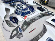 DRY CARBON BODY KIT for FERRARI SF90 2019+

Set includes:

Front Bumper Assembly
Front Bumper Canards
Front Splitter Endplates
Hood Bonnet
Front Trunk Trim
Front Fenders
Side Skirts
Quarter Panels
Side Air Vents
Engine Bay Cover Lid
Rear Wing Spoiler
Rear Bumper Assembly
Rear Diffuser

Material: Dry Carbon

Note: Professional installation is required.