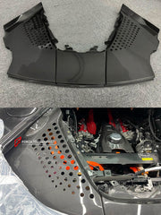 DRY CARBON BODY KIT FOR FERRARI SF90 SPIDER

Set includes: 

Lower Front Lip
Front Lip
Front Bumper Attachment
Trunk Cover
Front Lid Insert
Front Lid Cover
Front Fenders
Side Mirror Covers
Side Skirt
Side Air Inlet
Rear Lid Cover
Engine Bay
Rear Spoiler
Rear Diffuser

Material: Dry Carbon