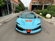 SF90 XX STYLE DRY CARBON BODY KIT for FERRARI SF90

Set includes:

Front Lip
Front Bumper
Hood
Side Fenders
Side Skirts
Rear Spoiler
Rear Bumper
Rear Diffuser

Material: Dry Carbon

Note: Professional installation is required.