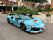 SF90 XX STYLE DRY CARBON BODY KIT for FERRARI SF90

Set includes:

Front Lip
Front Bumper
Hood
Side Fenders
Side Skirts
Rear Spoiler
Rear Bumper
Rear Diffuser

Material: Dry Carbon

Note: Professional installation is required.