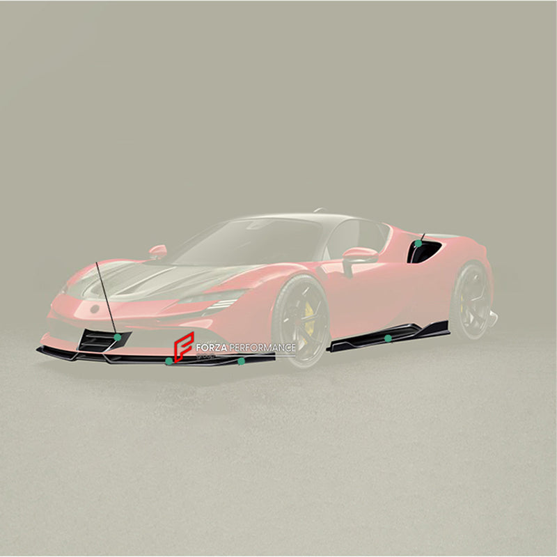 DRY CARBON BODY KIT for FERRARI SF90 STRADALE SPIDER 2019+