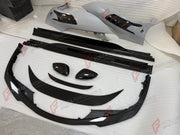DRY CARBON BODY KIT for FERRARI SF90 STRADALE SPIDER 2019+ FORZA PERFORMANCE custom fit Novitec Style

Set includes:
Front Lip
Front Fenders with Air Vents
Side Mirror Covers
Side Skirts
Rear Spoiler Lip

Material: Dry Carbon

NOTE: Professional installation is required.