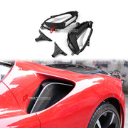 DRY CARBON BODY KIT for FERRARI SF90 STRADALE SPIDER 2019+ FORZA PERFORMANCE custom fit OEM Style

Set includes:
Front Lip
Front Lip Splitter
Side Skirts
Rear Fender Air Intake Covers
Ducktail Spoiler
Rear Diffuser

Material: Dry Carbon

NOTE: Professional installation is required.