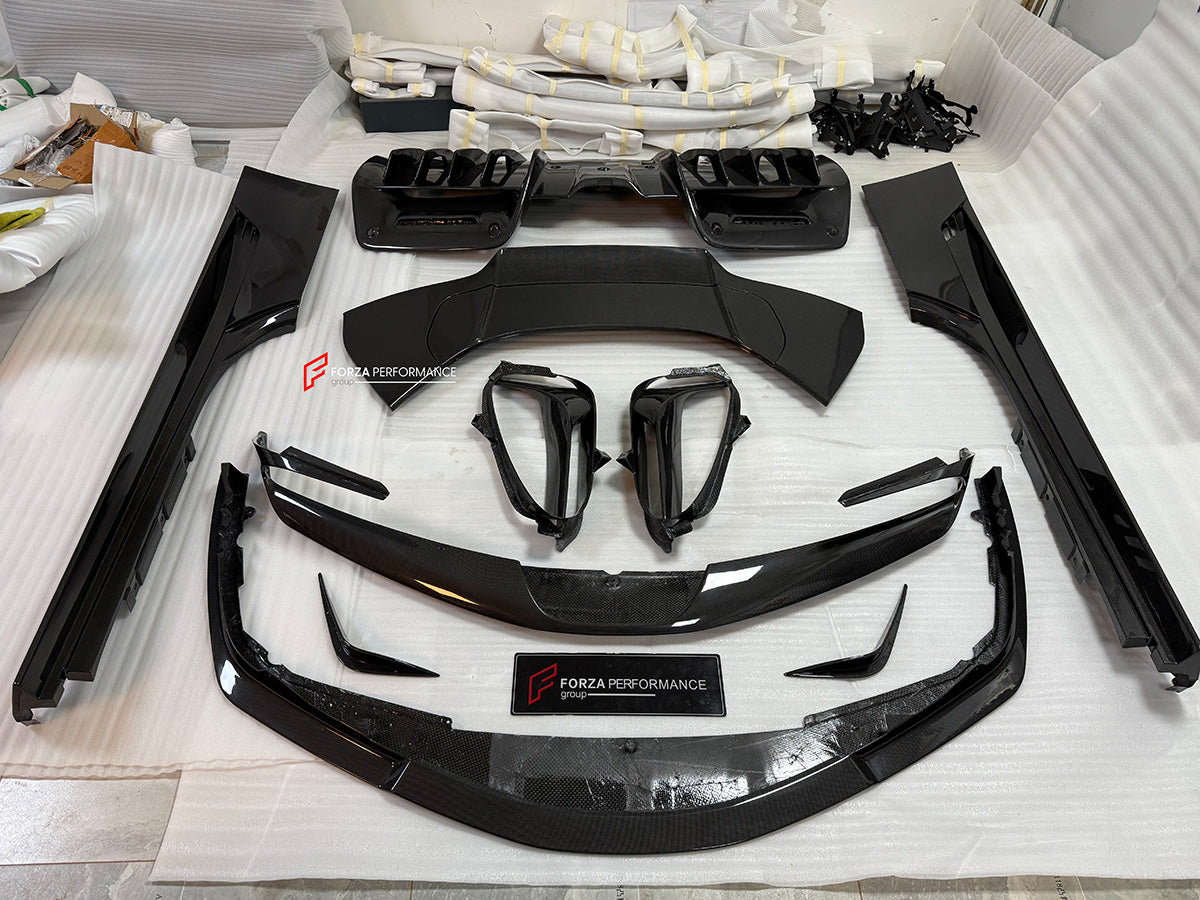 DRY CARBON BODY KIT for FERRARI SF90 STRADALE SPIDER

Set includes:


Front Splitter
Front Lip
Side Skirts
Intake Duckts Trim
Rear Spoiler
Rear Diffuser

Material: Dry Carbon

NOTE: Professional installation is required.

Why “Contact Us for Pricing”?



We don’t display fixed prices because our goal is to offer you the most competitive deal possible. Product costs often decrease over time, and by requesting a quote, you’ll receive our most up-to-date price on market.

SECURED PAYMENT METHODS&nbsp;
PayPal&n