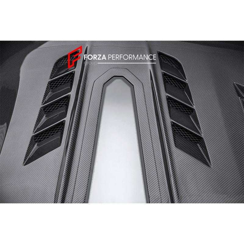  DRY CARBON BODY KIT for FORD MUSTANG S650 2024+ Forza Performance custom fit CMST design style 
