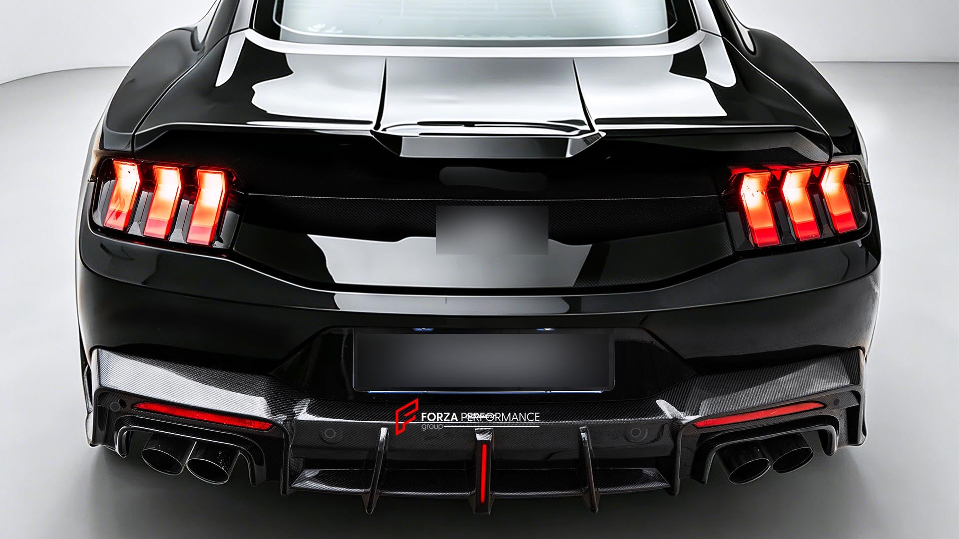  DRY CARBON BODY KIT for FORD MUSTANG S650 2024+ Forza Performance custom fit CMST design style 