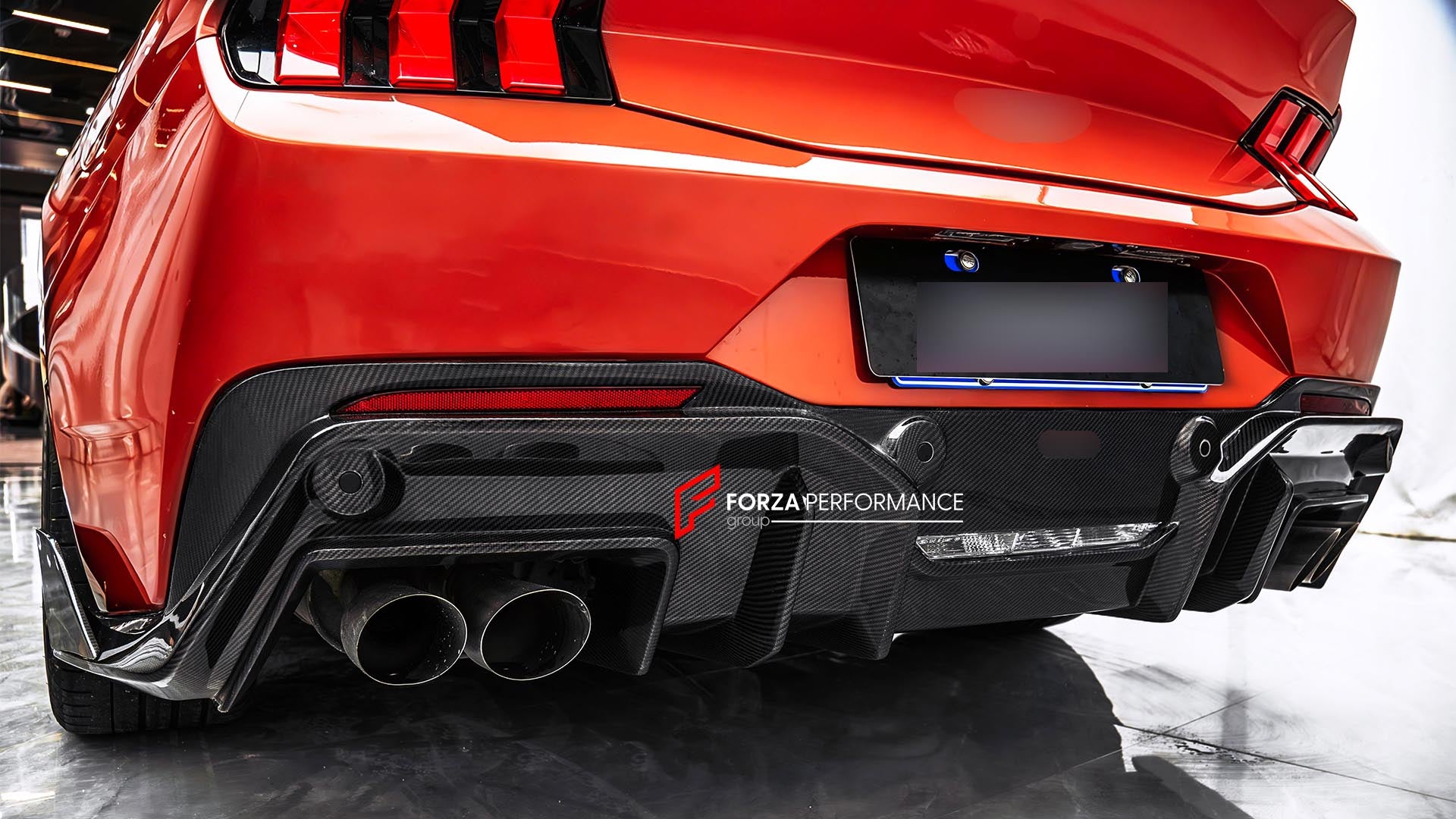 DRY CARBON BODY KIT for FORD MUSTANG S650 2024+ Forza Performance custom fit CMST design style 