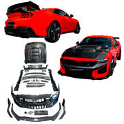 DRY CARBON BODY KIT for Ford Mustang VII S650 Dark Horse 2024+
Set includes:

Front Lip
Front Bumper
Hood Bonnet
Side Skirts
Rear Spoiler Wing
Ducktail Spoiler
Rear Diffuser
Material: Dry Carbon

NOTE: Professional installation is required.