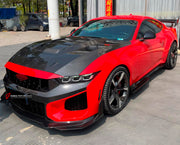 DRY CARBON BODY KIT for Ford Mustang VII S650 Dark Horse 2024+
Set includes:

Front Lip
Front Bumper
Hood Bonnet
Side Skirts
Rear Spoiler Wing
Ducktail Spoiler
Rear Diffuser
Material: Dry Carbon

NOTE: Professional installation is required.