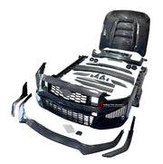 DRY CARBON BODY KIT for Ford Mustang VII S650 Dark Horse 2024+
Set includes:

Front Lip
Front Bumper
Hood Bonnet
Side Skirts
Rear Spoiler Wing
Ducktail Spoiler
Rear Diffuser
Material: Dry Carbon

NOTE: Professional installation is required.