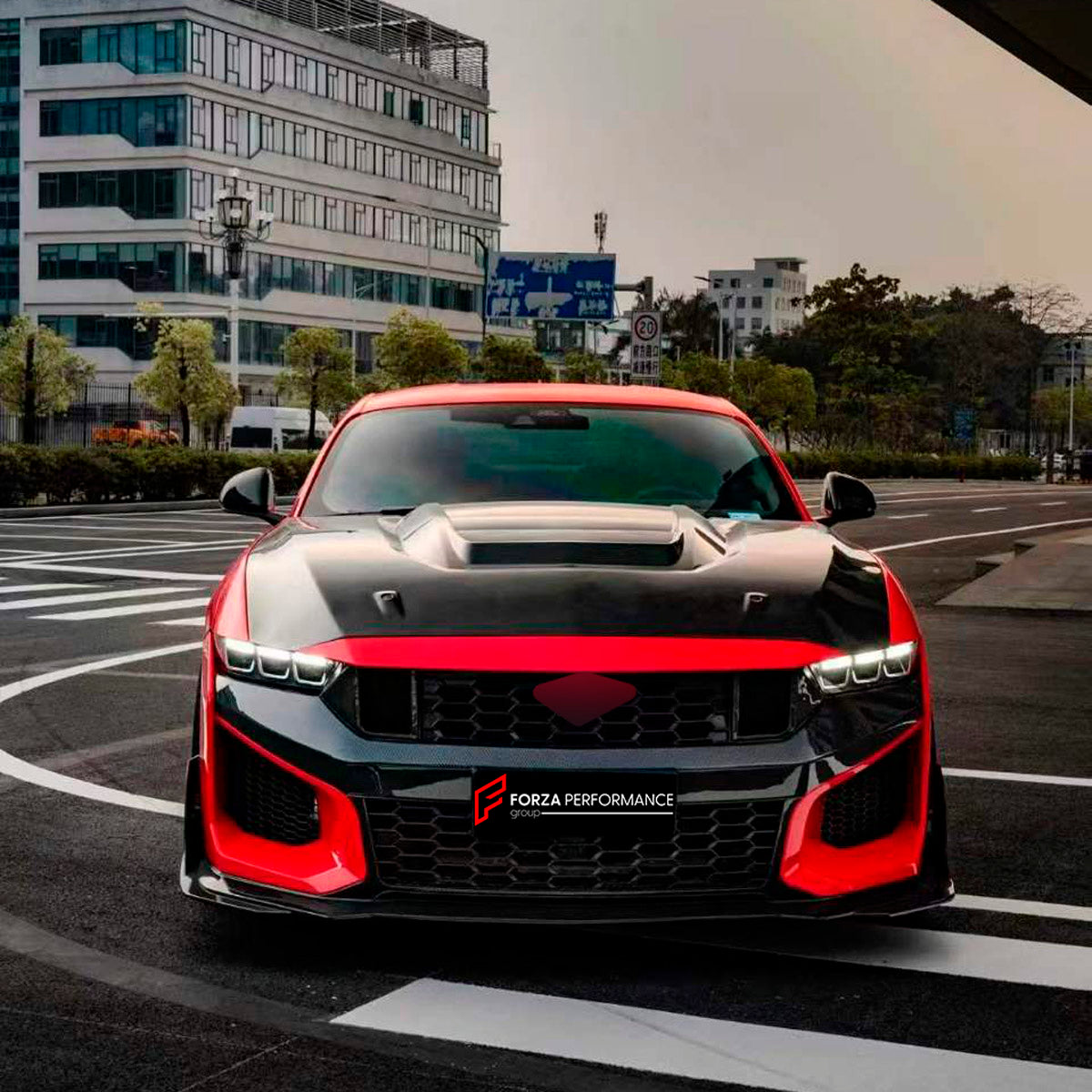 DRY CARBON BODY KIT for Ford Mustang VII S650 Dark Horse 2024+
Set includes:

Front Lip
Front Bumper
Hood Bonnet
Side Skirts
Rear Spoiler Wing
Ducktail Spoiler
Rear Diffuser
Material: Dry Carbon

NOTE: Professional installation is required.