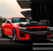 DRY CARBON BODY KIT for Ford Mustang VII S650 Dark Horse 2024+
Set includes:

Front Lip
Front Bumper
Hood Bonnet
Side Skirts
Rear Spoiler Wing
Ducktail Spoiler
Rear Diffuser
Material: Dry Carbon

NOTE: Professional installation is required.