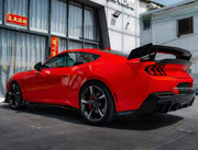 DRY CARBON BODY KIT for Ford Mustang VII S650 Dark Horse 2024+
Set includes:

Front Lip
Front Bumper
Hood Bonnet
Side Skirts
Rear Spoiler Wing
Ducktail Spoiler
Rear Diffuser
Material: Dry Carbon

NOTE: Professional installation is required.