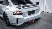DRY CARBON FIBER BODY KIT for BMW M2/M2C G87

Set includes:

Front Lip
Front Grille
Front lower Mesh
Front fenders
Side skirts
Rear Diffuser
Rear Bumper canards
Rear Spoiler
Rear trunk (OEM size)

Material: Dry Carbon Fiber

NOTE: Professional installation is required