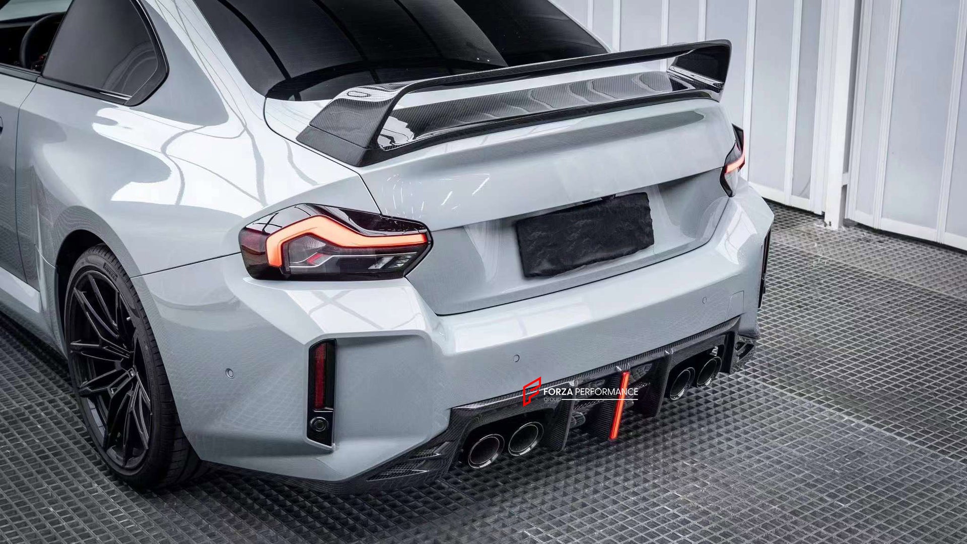 DRY CARBON FIBER BODY KIT for BMW M2/M2C G87

Set includes:

Front Lip
Front Grille
Front lower Mesh
Front fenders
Side skirts
Rear Diffuser
Rear Bumper canards
Rear Spoiler
Rear trunk (OEM size)

Material: Dry Carbon Fiber

NOTE: Professional installation is required