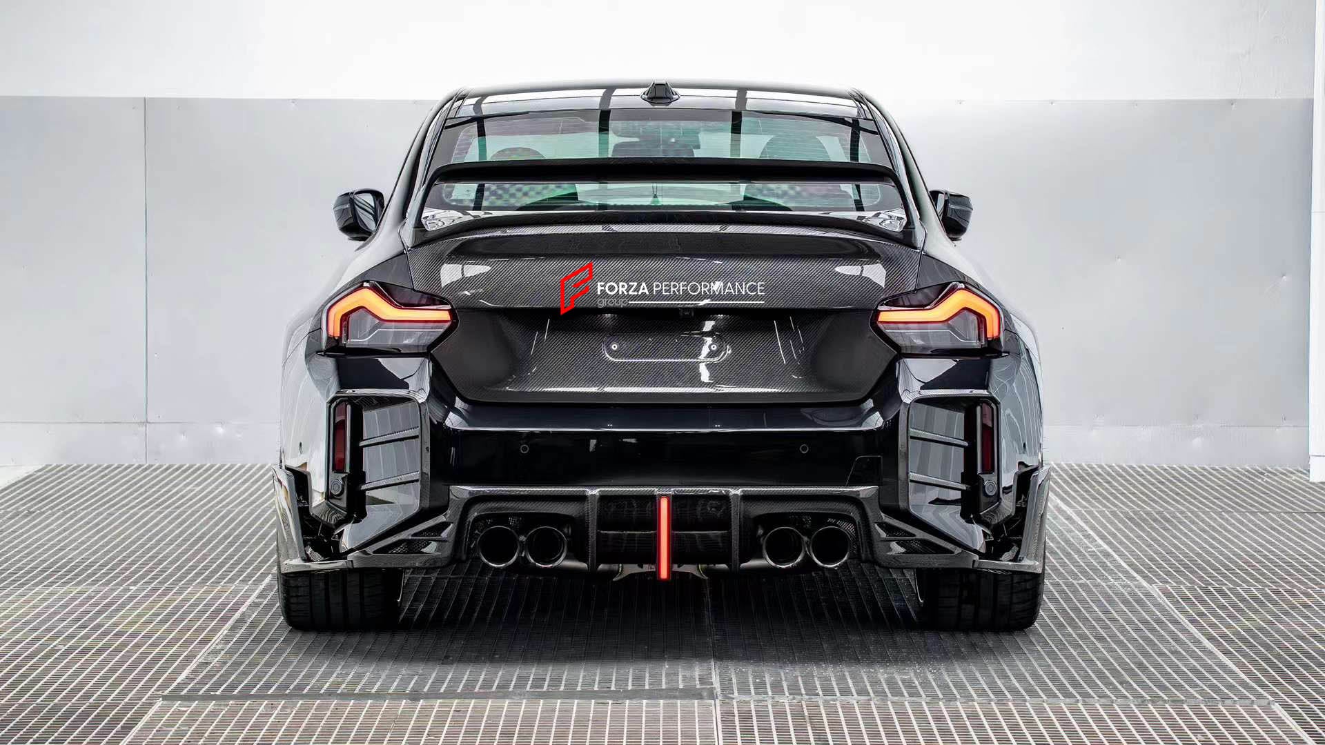 DRY CARBON FIBER BODY KIT for BMW M2/M2C G87

Set includes:

Front Lip
Front Grille
Front lower Mesh
Front fenders
Side skirts
Rear Diffuser
Rear Bumper canards
Rear Spoiler
Rear trunk (OEM size)

Material: Dry Carbon Fiber

NOTE: Professional installation is required