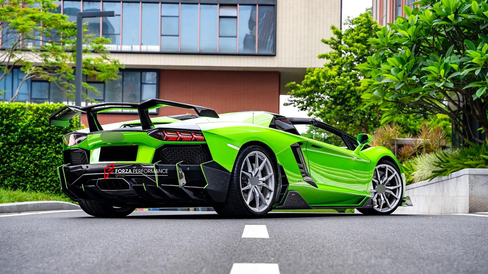 DRY CARBON BODY KIT for LAMBORGHINI AVENTADOR LP700 2011 - 2016 Forza Performance custom fit CMST design style 