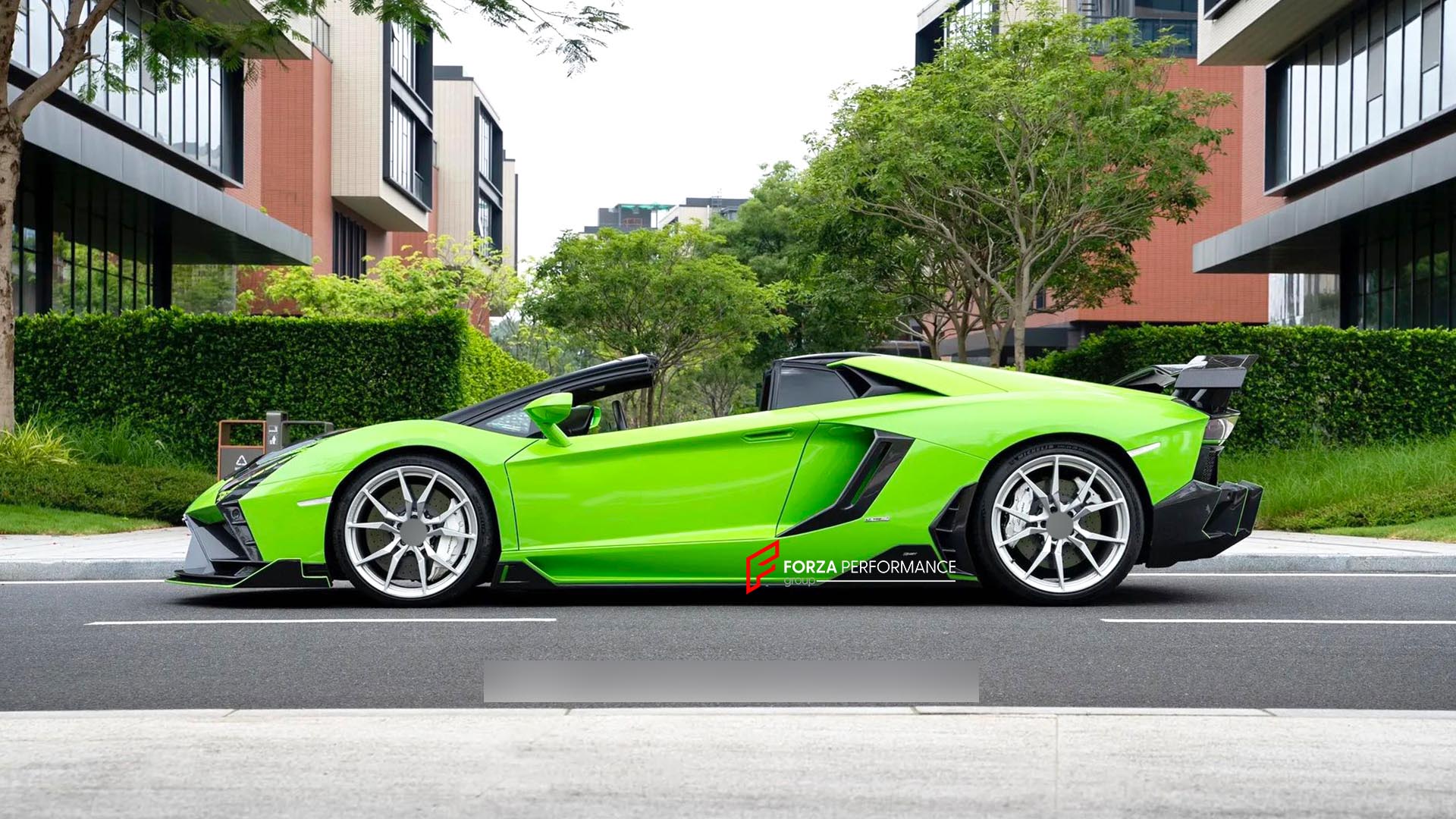 DRY CARBON BODY KIT for LAMBORGHINI AVENTADOR LP700 2011 - 2016 Forza Performance custom fit CMST design style 